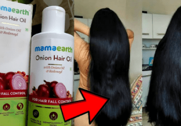 mamaearth onion hair oil