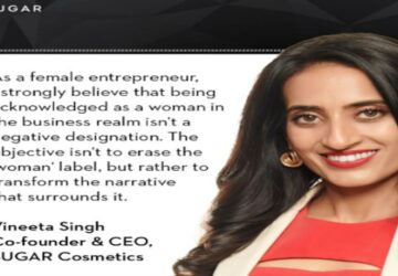 Sugar Cosmetics Owner and CEO