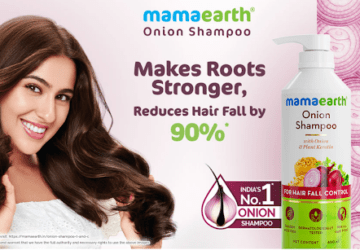 Mamaearth onion shampoo