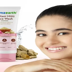 mamaearth Multani Mitti face wash