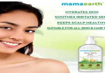mamaearth aloe vera gel