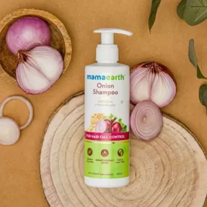 mamaearth onion shampoo