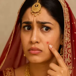 शादी से 2 दिन पहले पिंपल