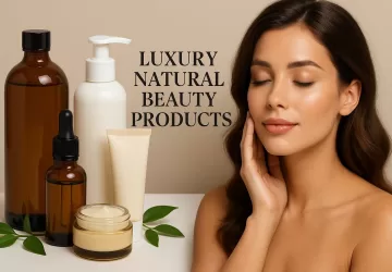 Luxury natural beauty products