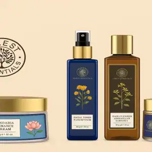 सर्वश्रेष्ठ Forest Essentials प्रोडक्ट्स 2025 - प्राकृतिक त्वचा और बालों की देखभाल